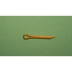 1" Brass Valve - Brass Cotter Pin