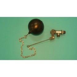 1" Advanced PVC Valve w/1/4" x 9" Stainless Float Arm w/Link, 2 ft. Stainless Float Chain and 6" Float w/2" Stainless Arm w/Link 1" Advanced PVC Valve w/1/4" x 9" Stainless Float Arm w/Link, 2 ft. Stainless Float Chain and 6" Float w/2" Stainless Arm w/Link