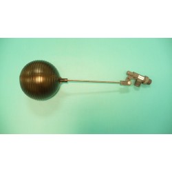 1" Advanced PVC Valve w/ 1/4" x 9" Stainless Steel Float Arm w/ 6" Round Plastic Float Ball