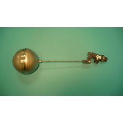 3/4" Advanced PVC Valve w/ 1/4" x 9" Stainless Steel Float Arm w/ 5" Round Stainless Float Ball