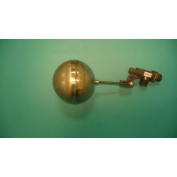 3/4" Advanced PVC Valve w/ 1/4" x 3 1/2" Stainless Steel Float Arm w/ 5" Round Stainless Float Ball