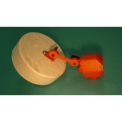 1/2" Franklin Valve w/Short Float Arm with Round Styrofoam Float